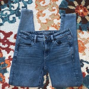 AE high rise jeggings